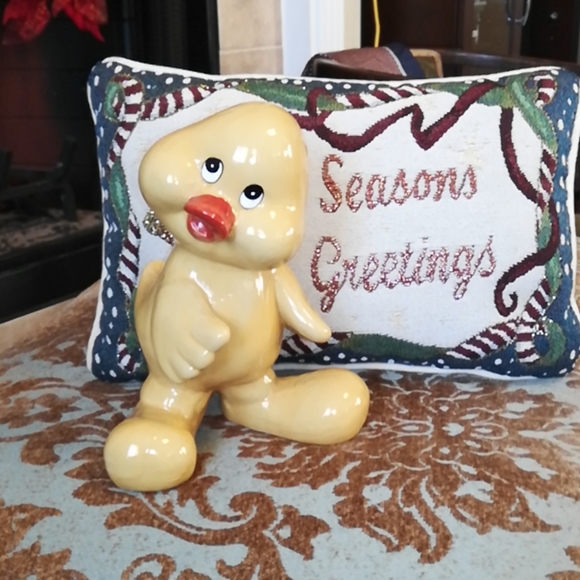 Adorable Vintage Porcelain Duck - Picture 2 of 6